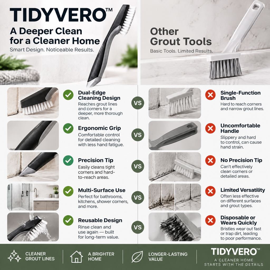 TIDYVERO™ Sculpted Grout Renewal Tool