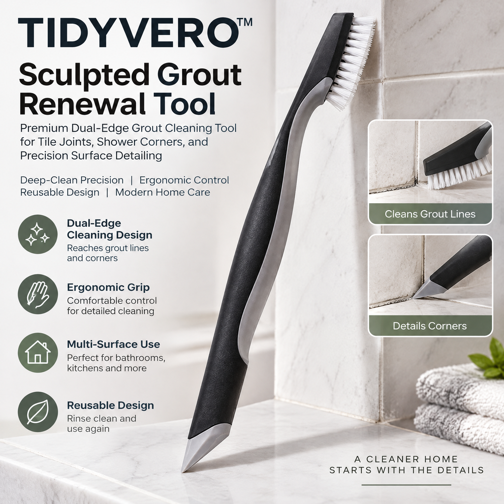 TIDYVERO™ Sculpted Grout Renewal Tool