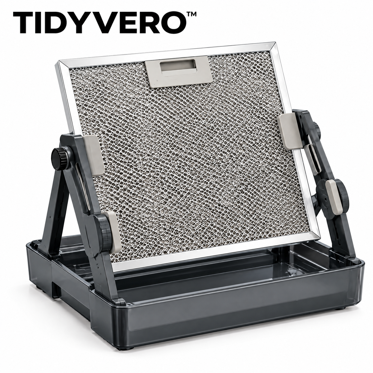 GreaseLift Range Hood Filter Cleaning Cradle — original storefront product photo