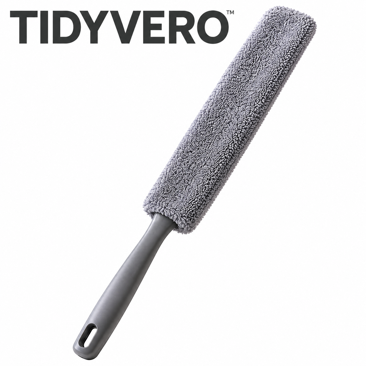 TIDYVERO™ Precision Dust Capture Wand with Microfiber Renewal System